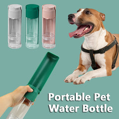 Portable Pet Water Bottle Bowl